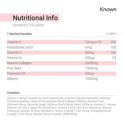 Liquid Collagen Supplement with Vitamin C | Liposomal Technology KnownUS supplements