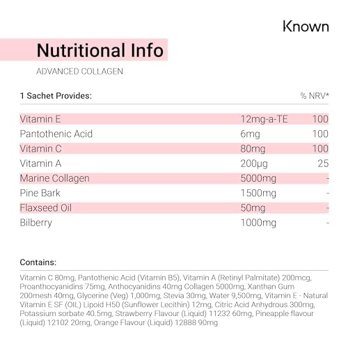 Liquid Collagen Supplement with Vitamin C | Liposomal Technology KnownAu supplements