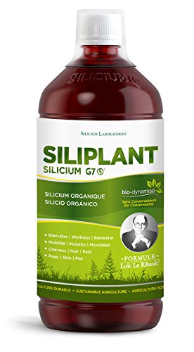 G7 Siliplant Improved Formula. Liquid Silica Supplement Collagen Booster, Strengthens Bones G7Au supplements