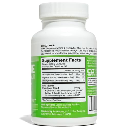 Real Ketones BHB Exogenous Ketones Keto Pills Keto Electrolytes Pills for Enhanced Real KetonesUS supplements