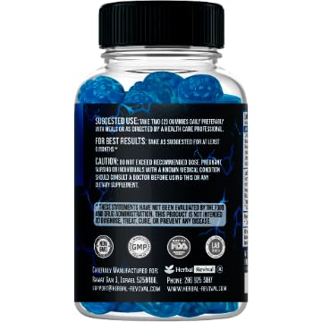 Testosterone Booster Gummies, Male Enhancing Supplement, Add 2 in” Enlargement Gummies for Men , Male Enhancement Chews Energy, Strength, Stamina, Endurance, Performance, Natural Blue Berry Chews Sapir's NutritionAu supplements
