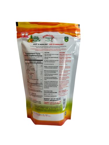 NOPALINA Flax Seed Plus Fiber Colon Detox 1lb - Pineapple Flavor (1LB) NopalinaUS supplements