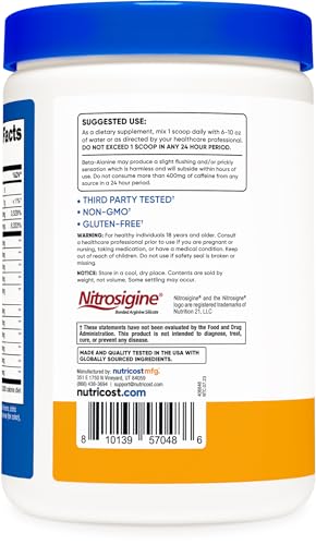 Nutricost Pre-C Pre-Workout Complex with Creatine (Peach Mango | 30 Servings) Powder NutricostUS supplements
