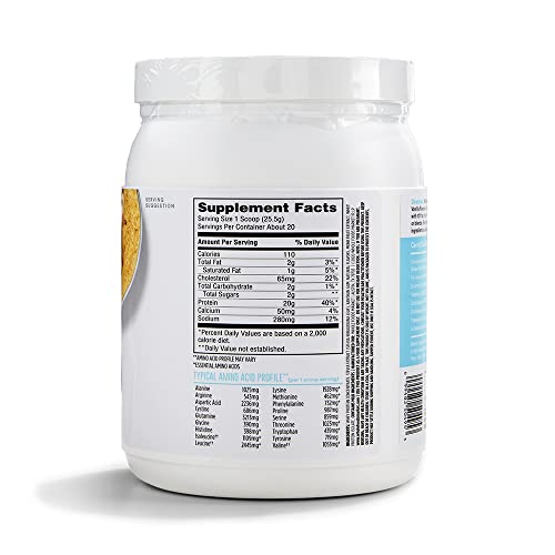 365 by Whole Foods Market, Vanilla Grass Fed Whey Protein, 18 Ounce 365 by Whole Foods MarketUS supplements