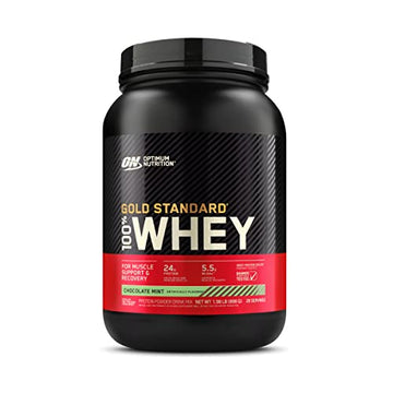 Optimum Nutrition Gold Standard 100% Whey Protein Powder, Chocolate Mint, 2 Pound Optimum NutritionUS supplements