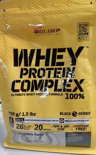 Olimp Whey Protein Complex 100% - 700g (Strawberry) OLIMP SPORT NUTRITIONAu supplements