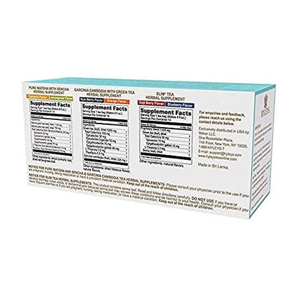 HYLEYS Tea for Cleanse and Weight Loss - New 14 Day Weight Loss Kit - 42 Tea Bags HYLEYSUS supplements