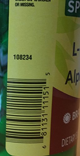 Spring Valley - Acetyl L-Carnitine 800mg Plus Alpha Lipoic Acid 400mg, 50 Capsules Heath SecretUS supplements