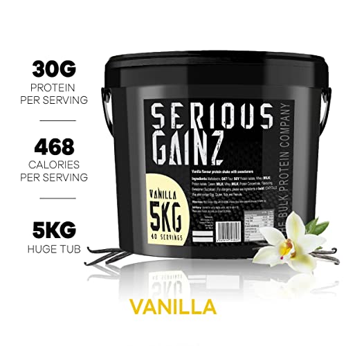The Bulk Protein Company, SERIOUS GAINZ - Whey Protein Powder - Weight Gain, Mass Gainer The Bulk Protein CompanyAu supplements