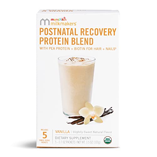Munchkin Milkmakers Postnatal Recovery Protein Powder with Pea Protein, Lactation MunchkinAu supplements