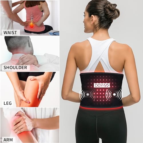 TUOYR Cordless Red Light Therapy Belt for Back Pain Relief with 10000mAH Power Bank TUOYRAu supplements