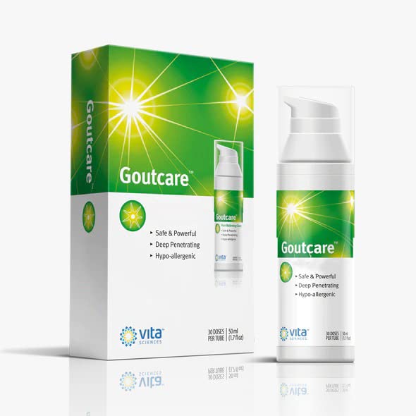 Vita Sciences GoutCare Soothing Cream for Occasional Discomfort. Intensive Soothing Cream - Fast-Acting Topical Application for Comfort Where and When You Need It Most. Safe & Effective Vita SciencesAu supplements