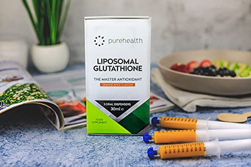 The Most Bioavailable Liposomal Glutathione on The Market Unique Patented Formula Pure HealthAu supplements