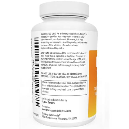 Dr. Berg's Vitamin D3 K2 Supplement w/MCT Oil - Includes 10,000 IU of Vitamin D3 Dr. Berg NutritionalsUS supplements