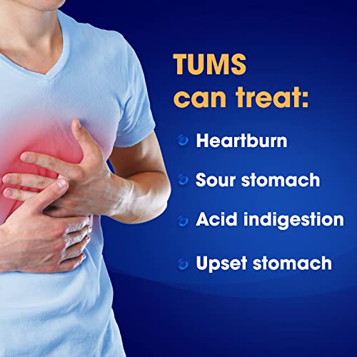 TUMS Antacid Chewable Tablets, Extra Strength for Heartburn Relief, Assorted Fruit TUMSUS supplements