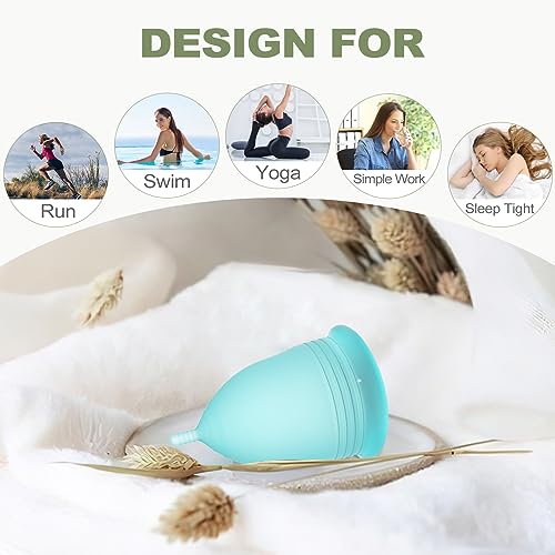 YTYOMUR Menstrual Cup Steamer Sterilizer with 2 Reusable Period Cups, Menstrual Cups Cleaner YTYOMURAu supplements