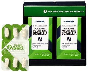 FromBIO for Joints Health and Cartilage, Boswellia, 1,000mg of Boswellia and 71mg of AKBA & KBA FromBIOAu supplements