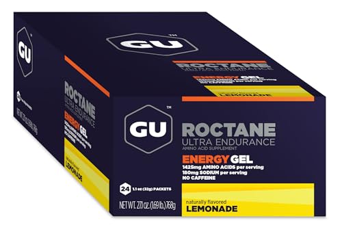 GU Energy Roctane Ultra Endurance Energy Gel, 24-Count, Lemonade GU EnergyUS supplements
