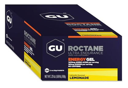 GU Energy Roctane Ultra Endurance Energy Gel, 24-Count, Lemonade GU EnergyUS supplements