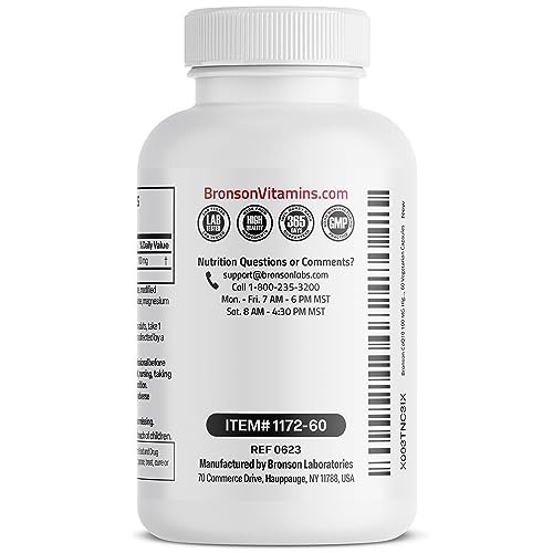 Bronson CoQ10 100 MG High Potency Cellular Energy Production, 60 Vegetarian Capsules BronsonUS supplements