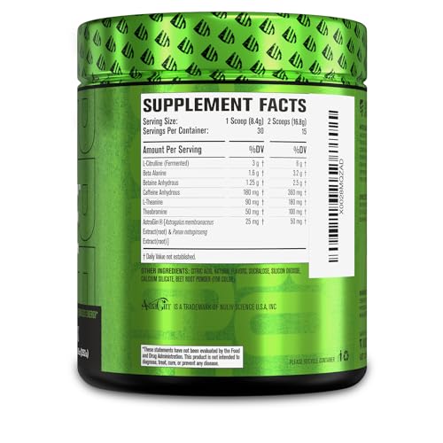 NITROSURGE Pre Workout Supplement - Endless Energy, Instant Strength Gains Jacked FactoryAu supplements