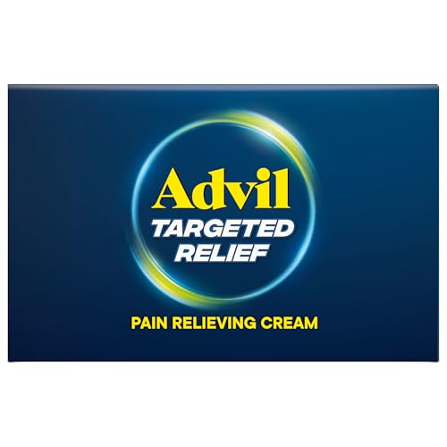 Advil Targeted Relief Pain Relieving Cream, Up to 8 Hours of Powerful Relief of Minor Arthritis Pain, Joint Pain, Lower Back Pain and Muscle Pain - 4 oz AdvilAu supplements