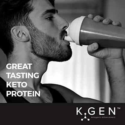 K-GEN™ Keto Collagen Protein Powder Natural Multi Collagen Chocolate Blend, Coconut MCT Vitamin C+B6 K GEN ketogenic enhancementUS supplements