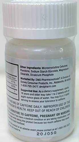 PEPTIME Energy Tablets, Vitamin B6 and B12 Caffeine Pills, 350 mg Caffeine PEPTIME EnergyUS supplements