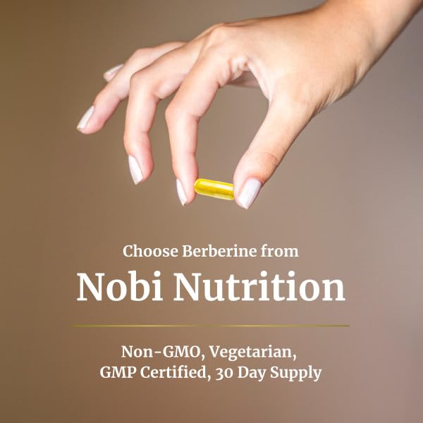 Berberine HCL 1500mg for Weight Management | Botanical Keto Inducing Berberine Supplement Nobi NutritionUS supplements