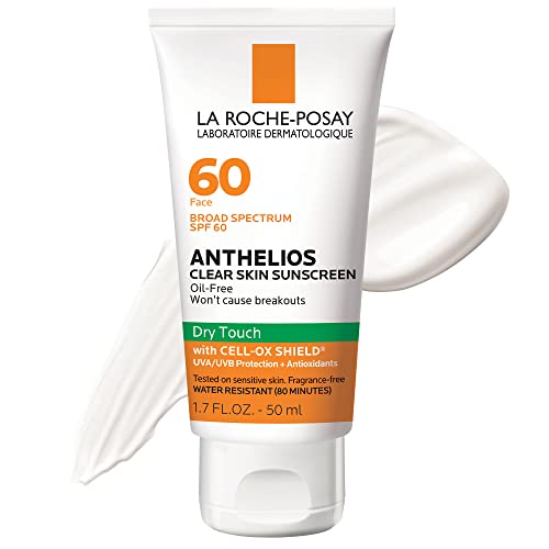 La Roche-Posay Anthelios Clear Skin Dry Touch Sunscreen SPF 60, Oil Free La Roche-PosayUS supplements
