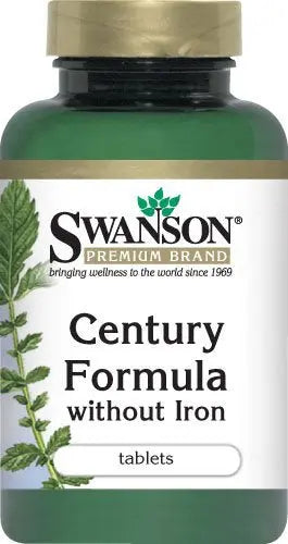 Swanson Century Formula Multivitamin Without Iron 130 Tabs SwansonAu supplements