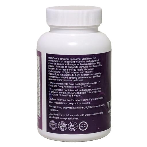 Metacure Vitamins Minerals Complex MetacureAu supplements