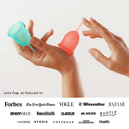 Lena Menstrual Cup | 12hr Reusable Period Silicone Soft Cup | Tampon and Pad Alternative LenaAu supplements