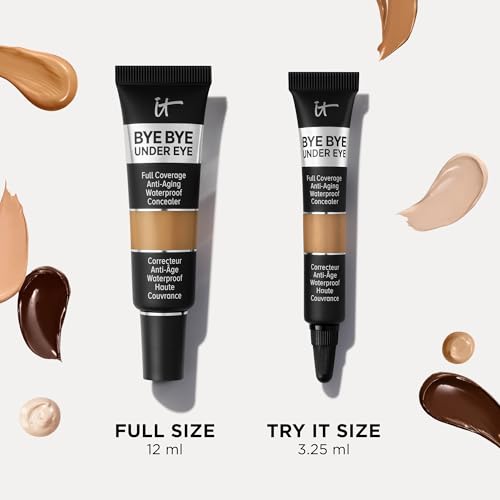 IT Cosmetics Bye Bye Under Eye Concealer (Light Nude) - Water-Resistant, Full Coverage Brightening Concealer For Dark Circles, Fine Lines, Redness & Discoloration, Anti-Aging, 24H Wear - 0.4 fl oz IT CosmeticsAu supplements