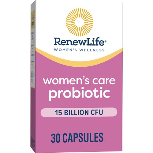Renew Life Women's Probiotic Capsules, Supports pH Balance for Women, Vaginal, Urinary Renew LifeUS supplements