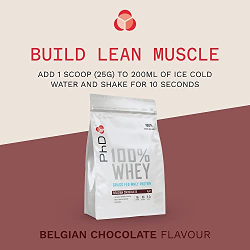 PhD Nutrition 100 Percent Whey, Grass Fed Whey, Lean Muscle Protein Powder PhDAu supplements