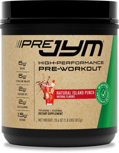 JYM Supplement Science Pre JYM Pre Workout Powder - BCAAs, Creatine HCI, Citrulline JYM Supplement ScienceUS supplements