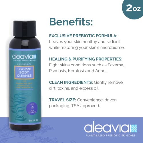 Aleavia - Travel Lavender Body Cleanse - 2 oz. AleaviaAu supplements