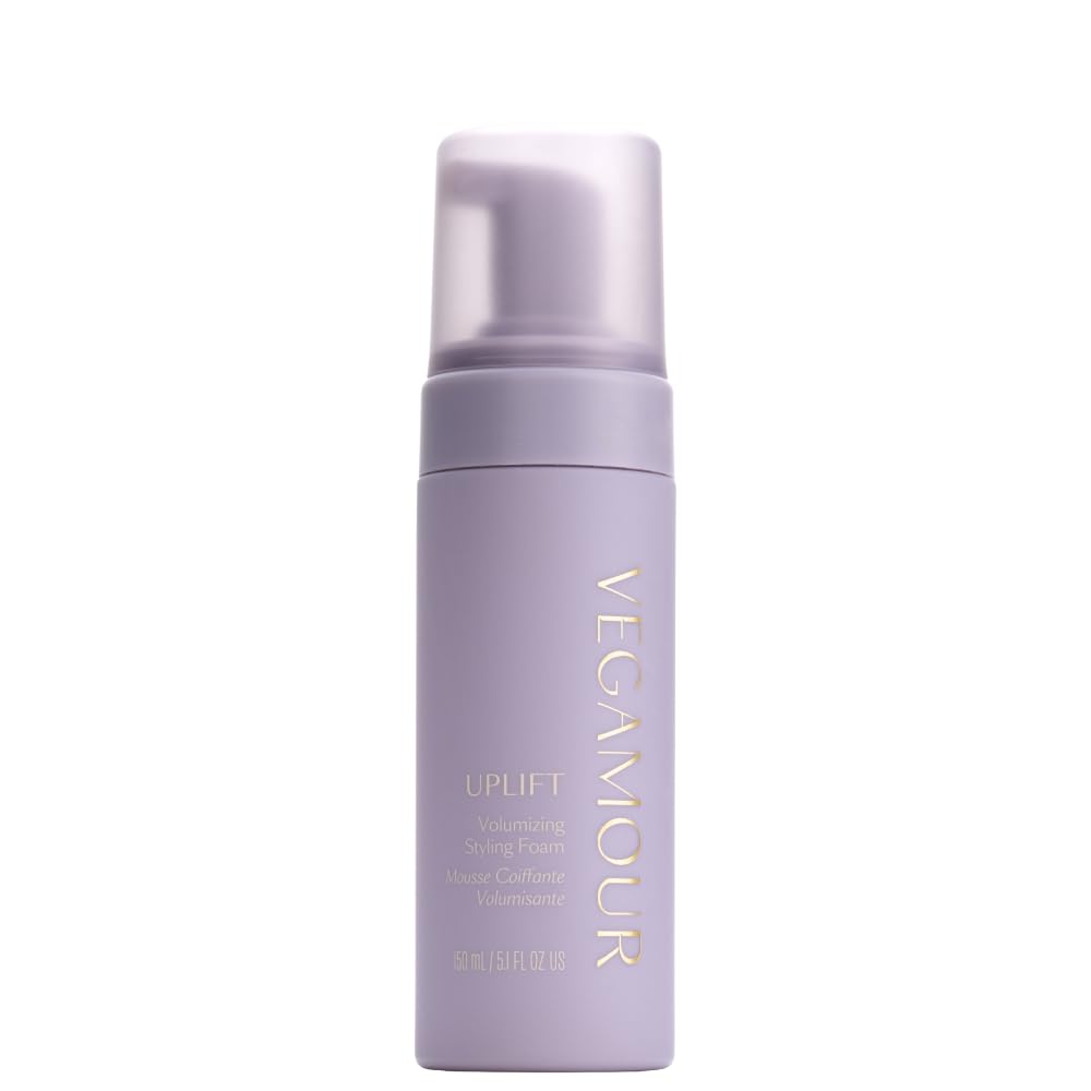 VEGAMOUR UPLIFT Volumizing Styling Foam, For fine, flat & thinning hair, Provides Volume & Resists Humidity, Non Sticky Formula, Bouncy Soft Hair VEGAMOURAu supplements