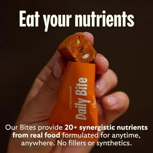 GEM Daily Bite for Women & Men, with 20+ Vitamins, Minerals & Superfoods Like Zinc, Vitamin D, B-Complex, K, Turmeric, Fiber & Prebiotics GEMAu supplements