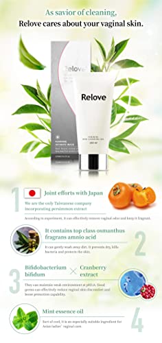 Relove Amino acid feminine Hygiene wash | Gynecologist | Green tea Fragrance ReloveAu supplements