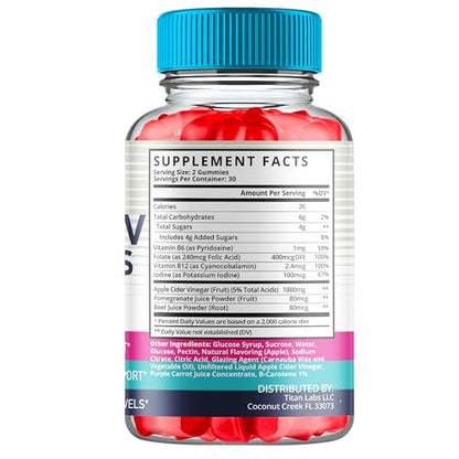 (5 Pack) Beauty Beach Keto ACV Gummies, Beauty Beach Keto ACV Gummies Advanced Titan LabsUS supplements