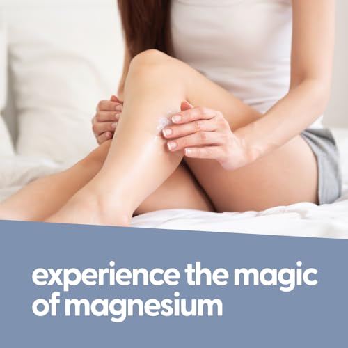 Unscented Magnesium Lotion for Sleep & Leg Cramps, Suitable for Sensitive Skin, Helps with Muscle Relaxation, Soothes Tired Legs & Foot Aches and Supports Restful Nights, 8 fl oz by M3 M3 NaturalsAu supplements