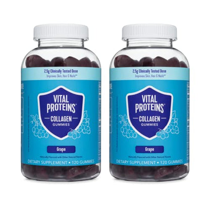 Vital Proteins Collagen Gummies, 2.5g of Clinically-Tested Collagen for Hair, Skin Vital ProteinsUS supplements