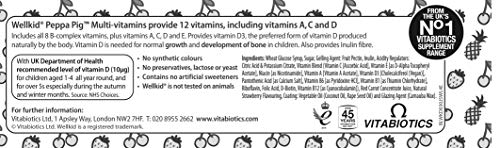 Wellkid Peppa Pig Chewable Gummy Vitamins by Vitabiotics - UK's No. 1 Vitamin Company WellkidUS supplements