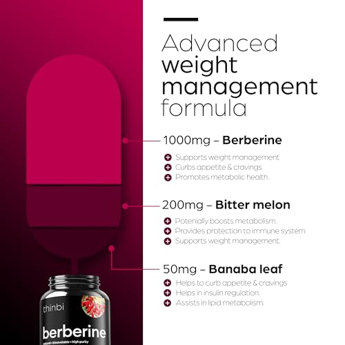 Berberine Supplement 1000mg Potent Botanical Capsules for Weight ArtnaturalsAu supplements