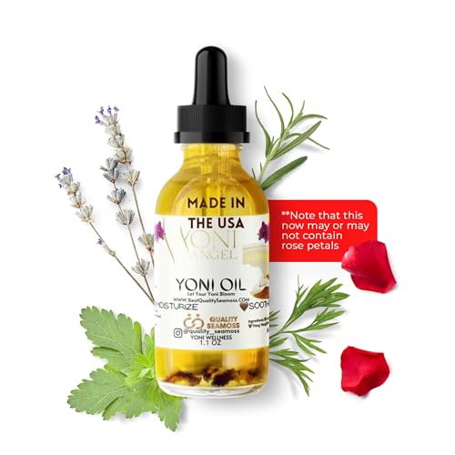 Natural Yoni Oil, Mint Fresh Feminine Care Oil, Reduces Odor, Restores pH Balance, All Natural, Herbal Yoni Quality Seamoss and Yoni OilAu supplements