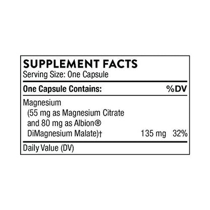 THORNE Magnesium CitraMate - Magnesium Supplement with Citrate-Malate - Support THORNEUS supplements