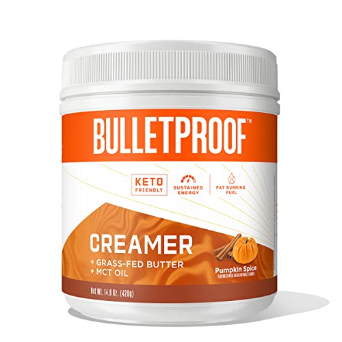 Bulletproof Pumpkin Spice Creamer, 14.8 Ounces, Keto Coffee Powder Creamer BulletproofAu supplements