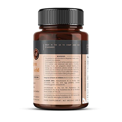 UltraColl Collagen & Hyaluronic Acid 1500mg x 360 Tablets (2 bottles of 180)-1 Years Supply PureclinicaUS supplements